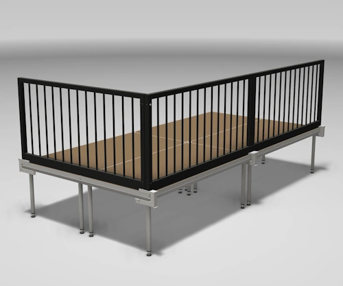 100kg railings 100cm