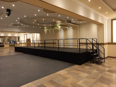 Prolyte stairs at stage